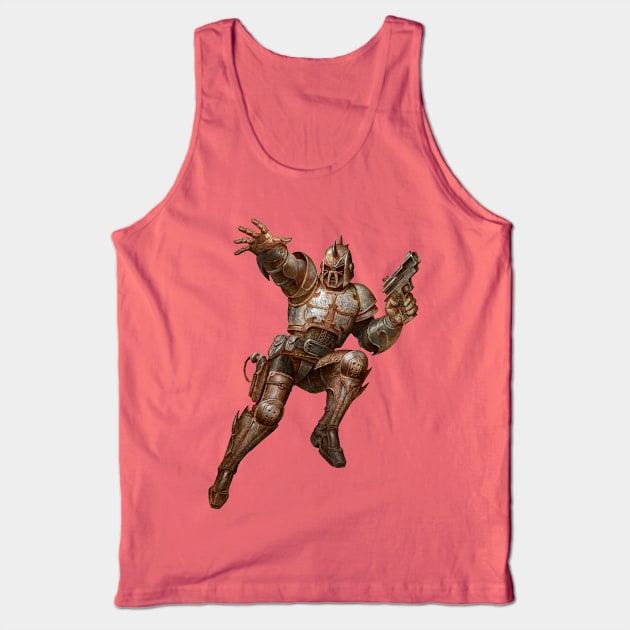 Apocolyptic Warrior Tank Top by Paul_Abrams